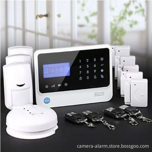 2014 new arrived Android and iOS APP supported GSM wireless intruder alarm system